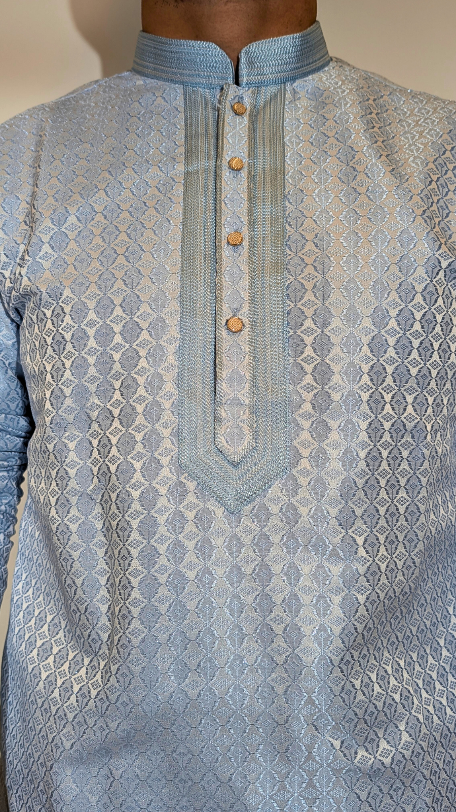 Light Blue Fancy Kurta
