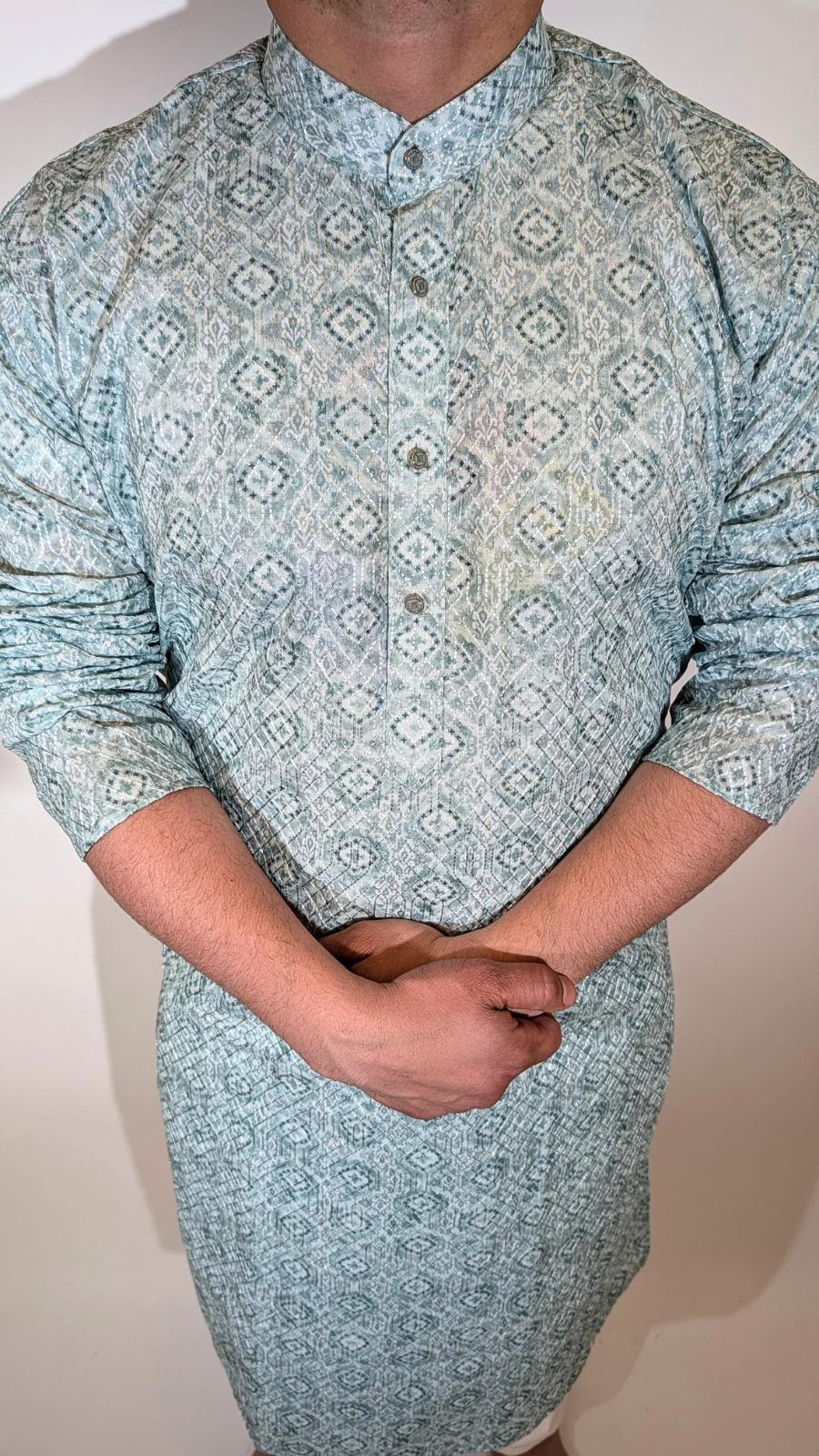 Light Green Sequence Kurta