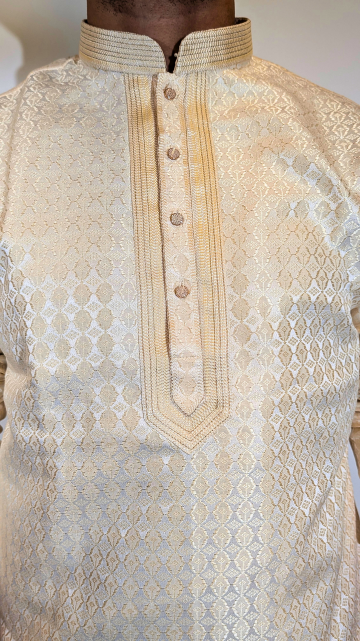 Cream Fancy Kurta