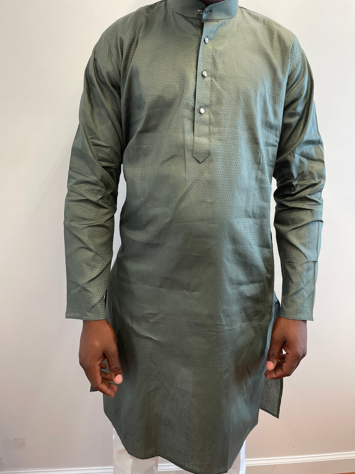 Olive Green Kurta