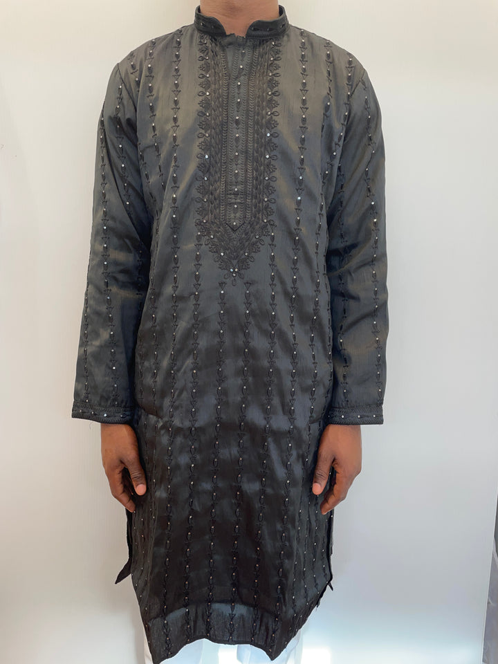 Black Fancy Kurta