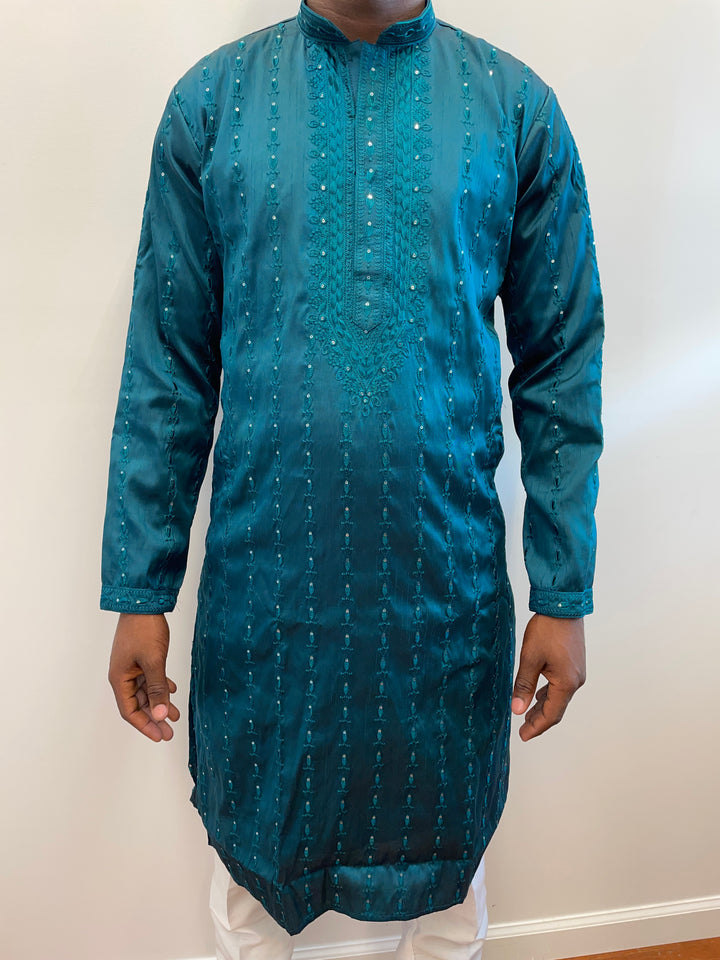 Dark Green Fancy Kurta