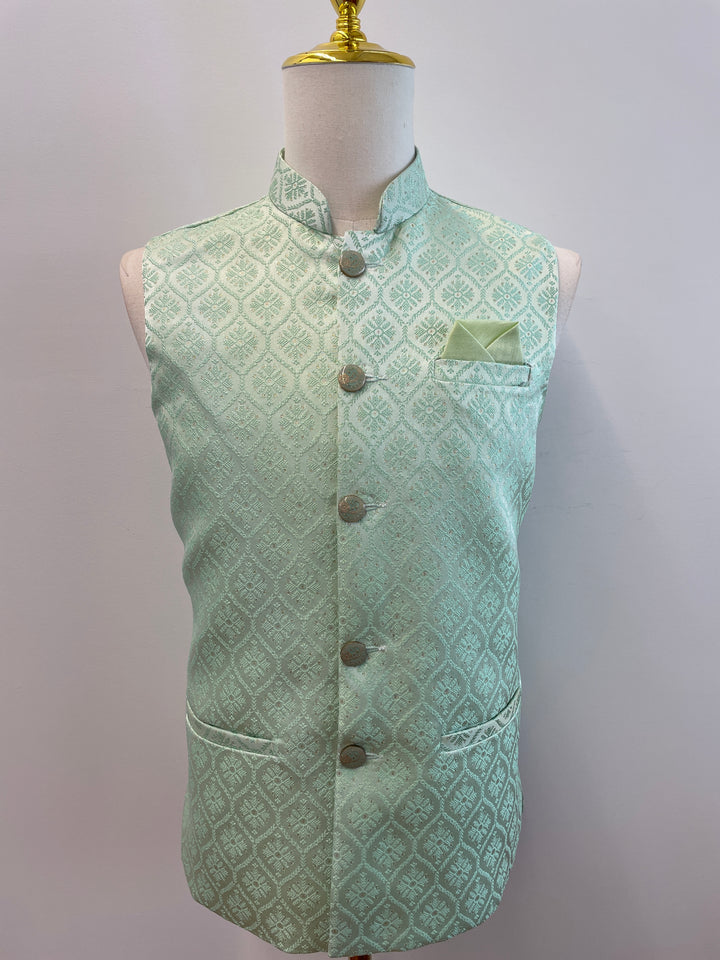 Mint Green Fancy Vest