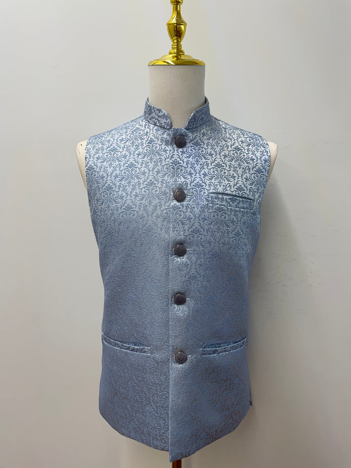 Light Blue Fancy Vest