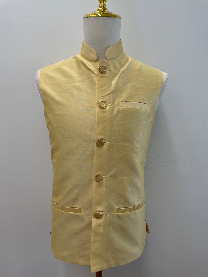 Light Golden Fancy Vest