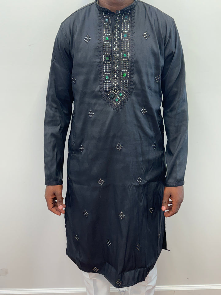 Black Fancy Kurta