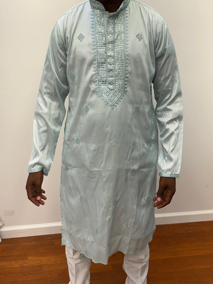 Light Blue Fancy Kurta