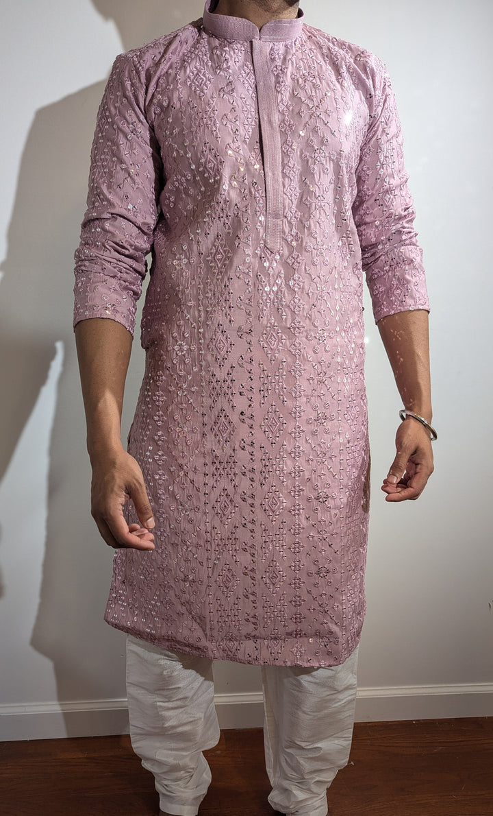 Pink Designer Kurta