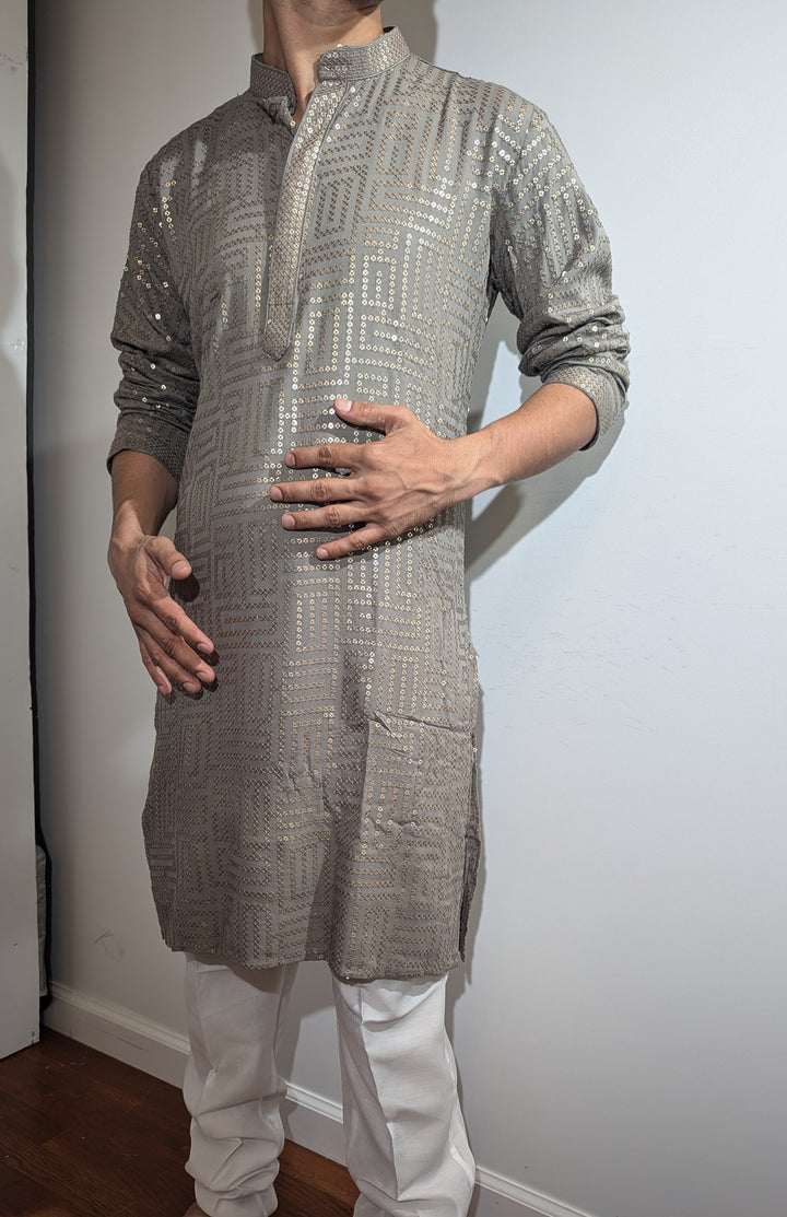 Brown Fancy Kurta