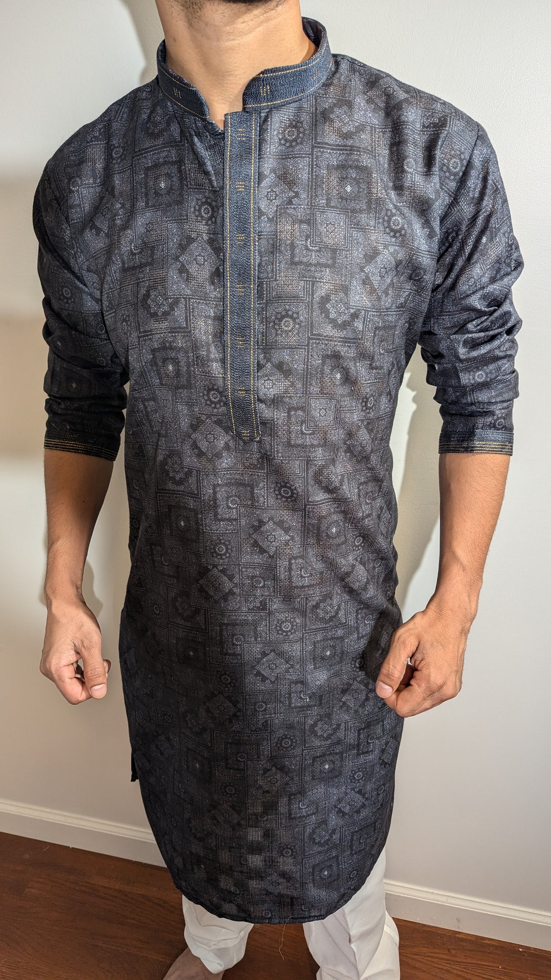 Black Fancy Kurta