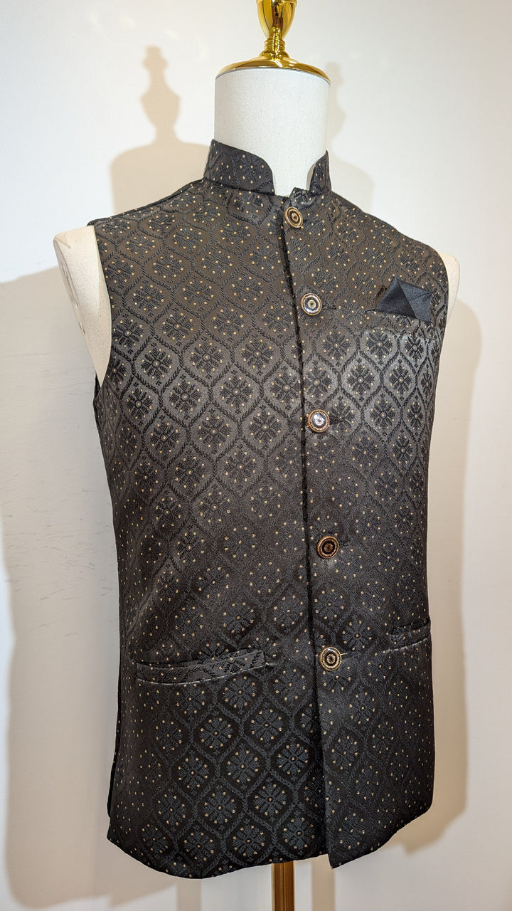 Black Traditional Vest