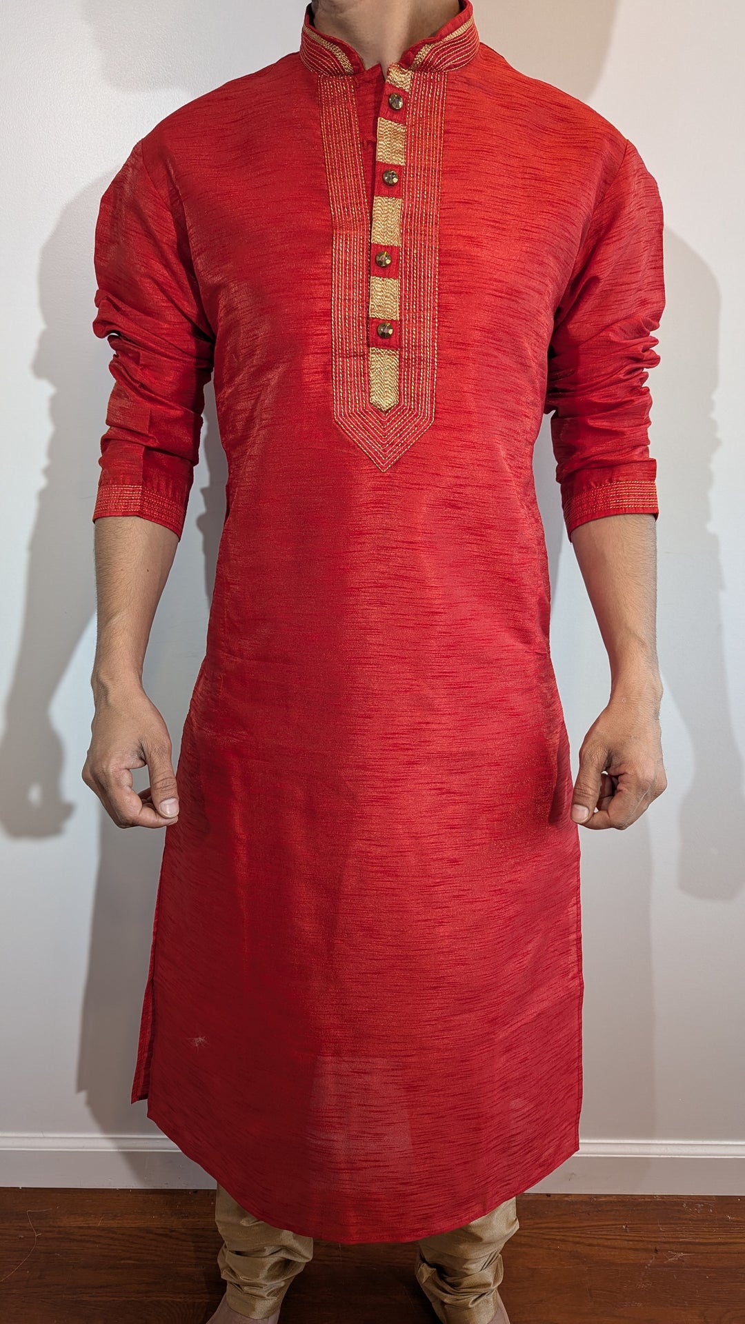 Red Fancy Kurta