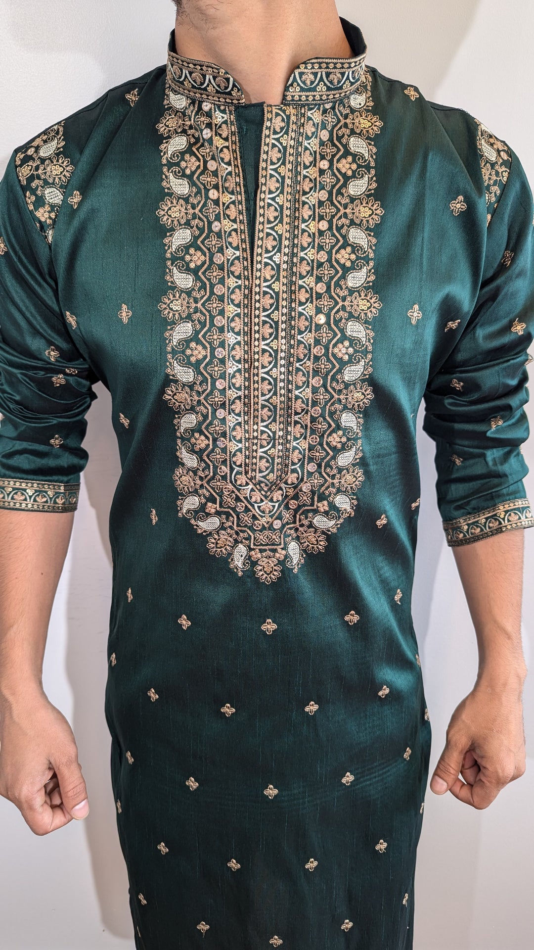 Dark Green Fancy Kurta