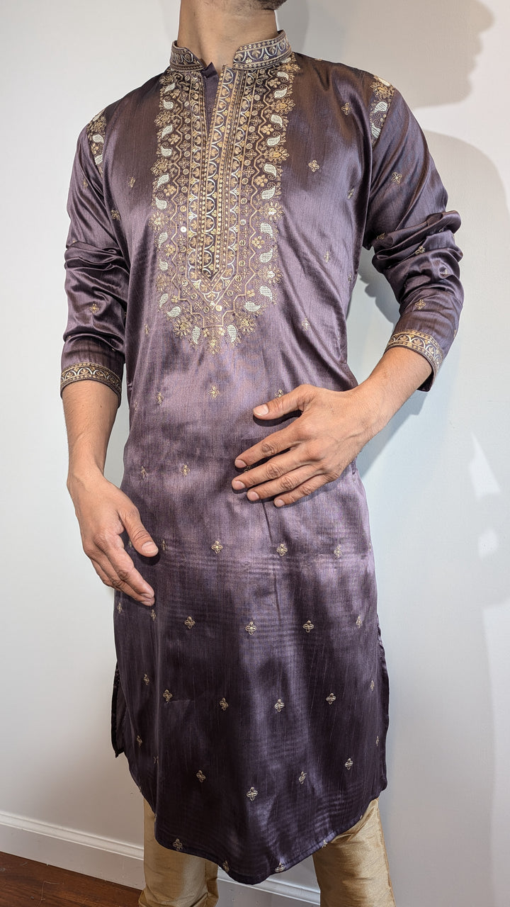 Light Purple Fancy Kurta