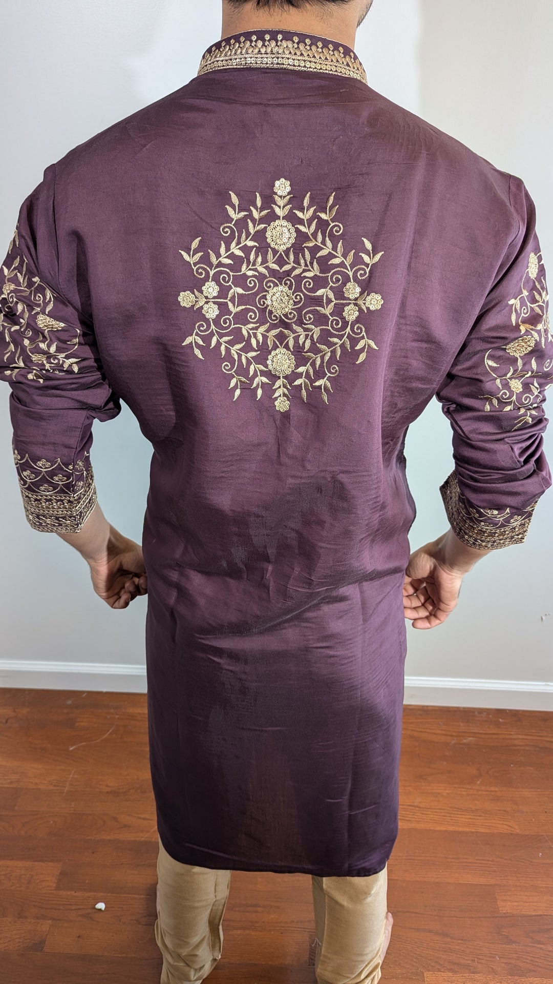 Purple Designer Kurta