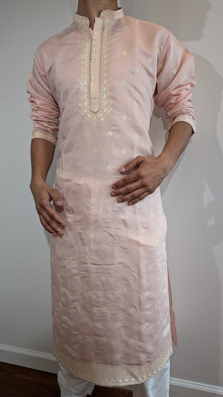 Light Pink Fancy Kurta