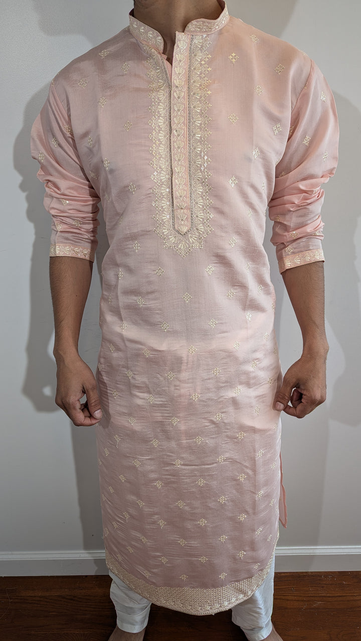 Light Pink Fancy Kurta