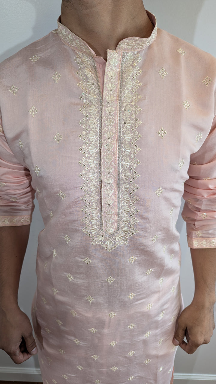 Light Pink Fancy Kurta