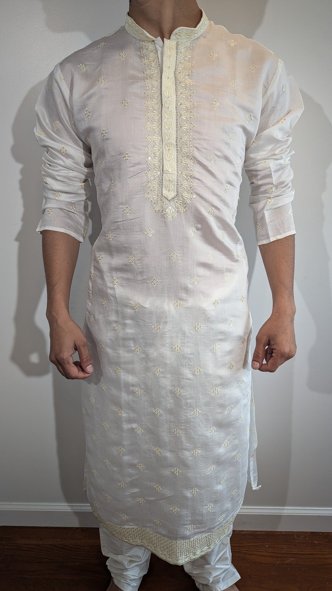 Cream Fancy Kurta