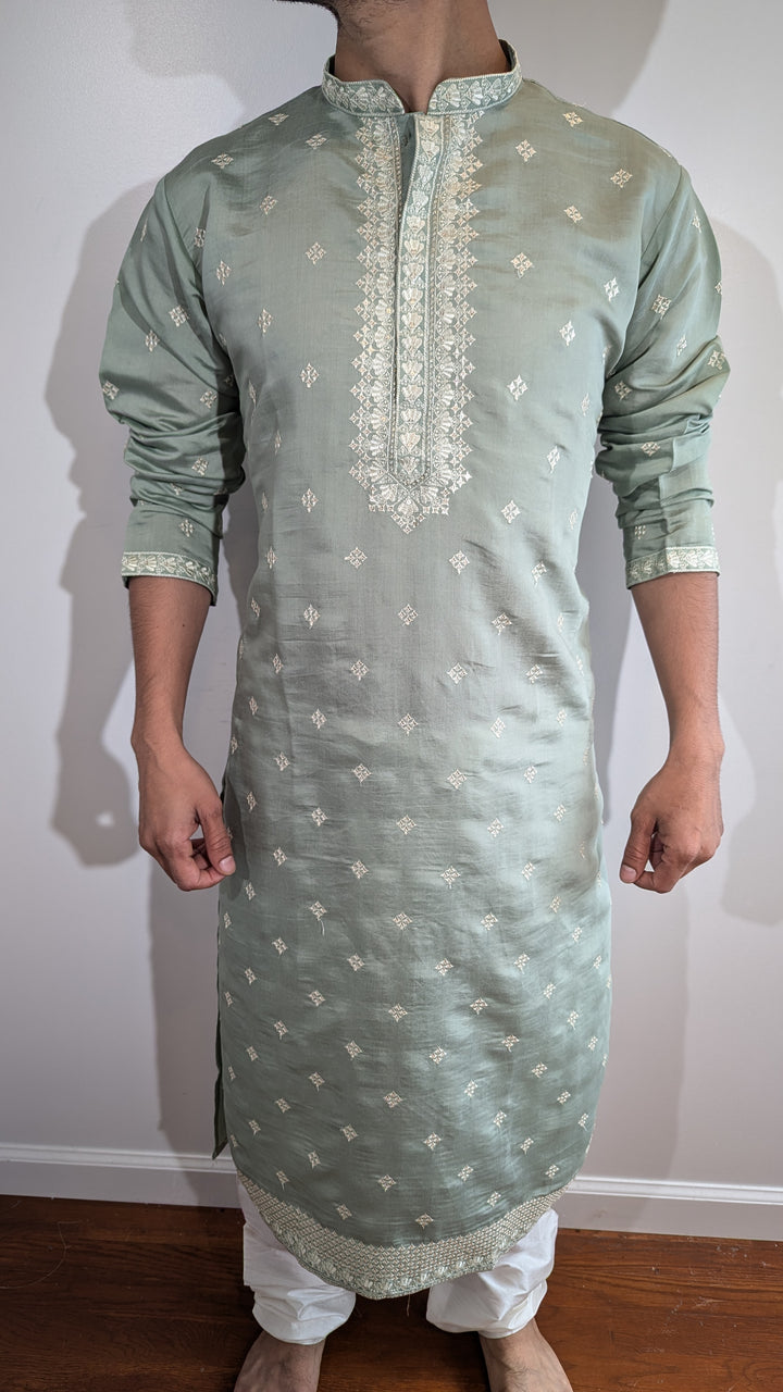 Mint Green Fancy Kurta