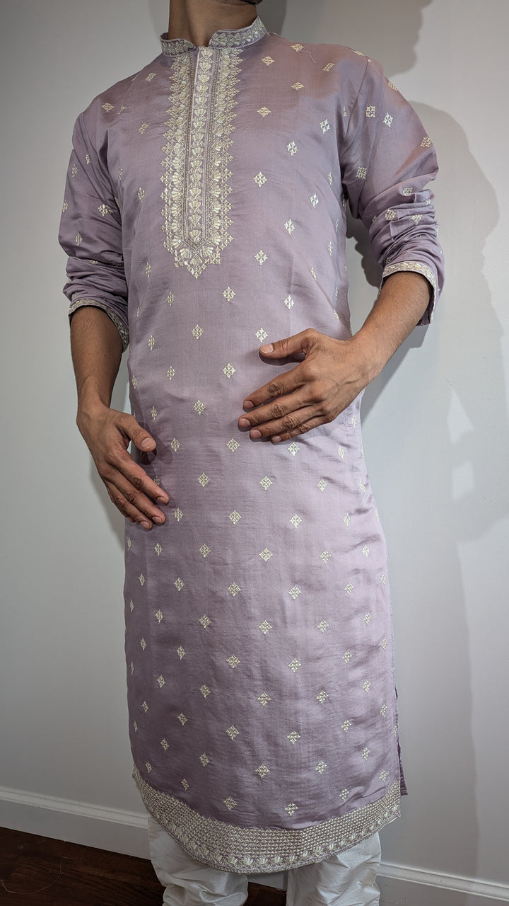 Light Purple Fancy Kurta