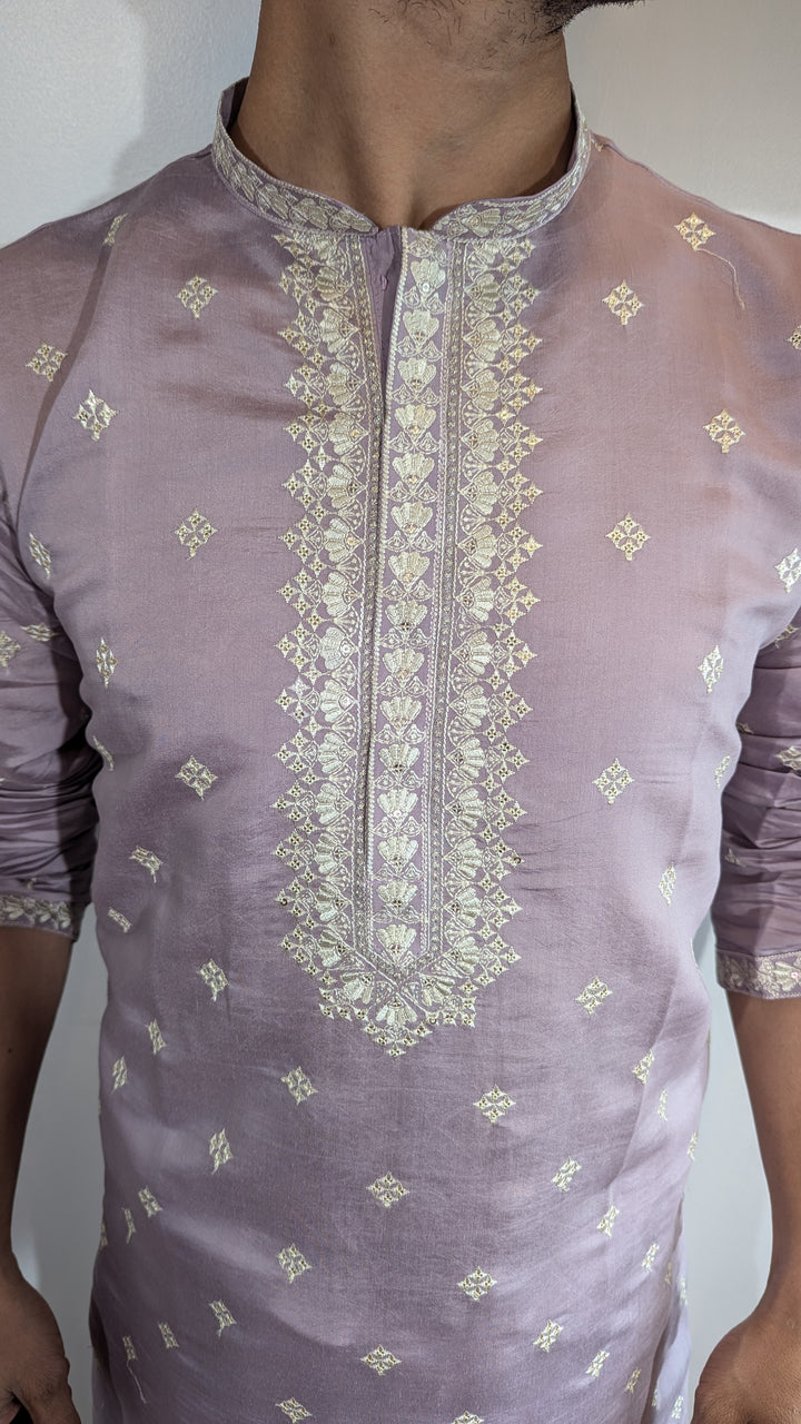 Light Purple Fancy Kurta