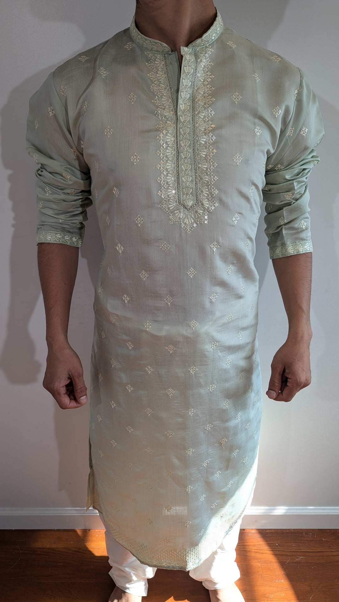 Light Mint Green Fancy Kurta