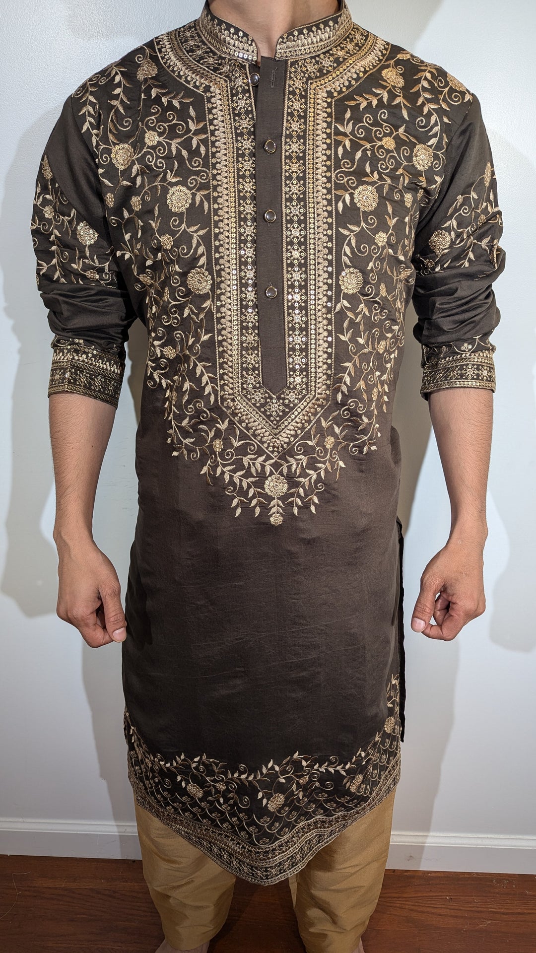 Brown Fancy Kurta