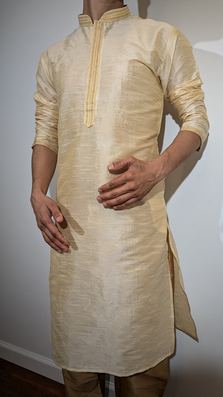 Cream Kurta Salwar