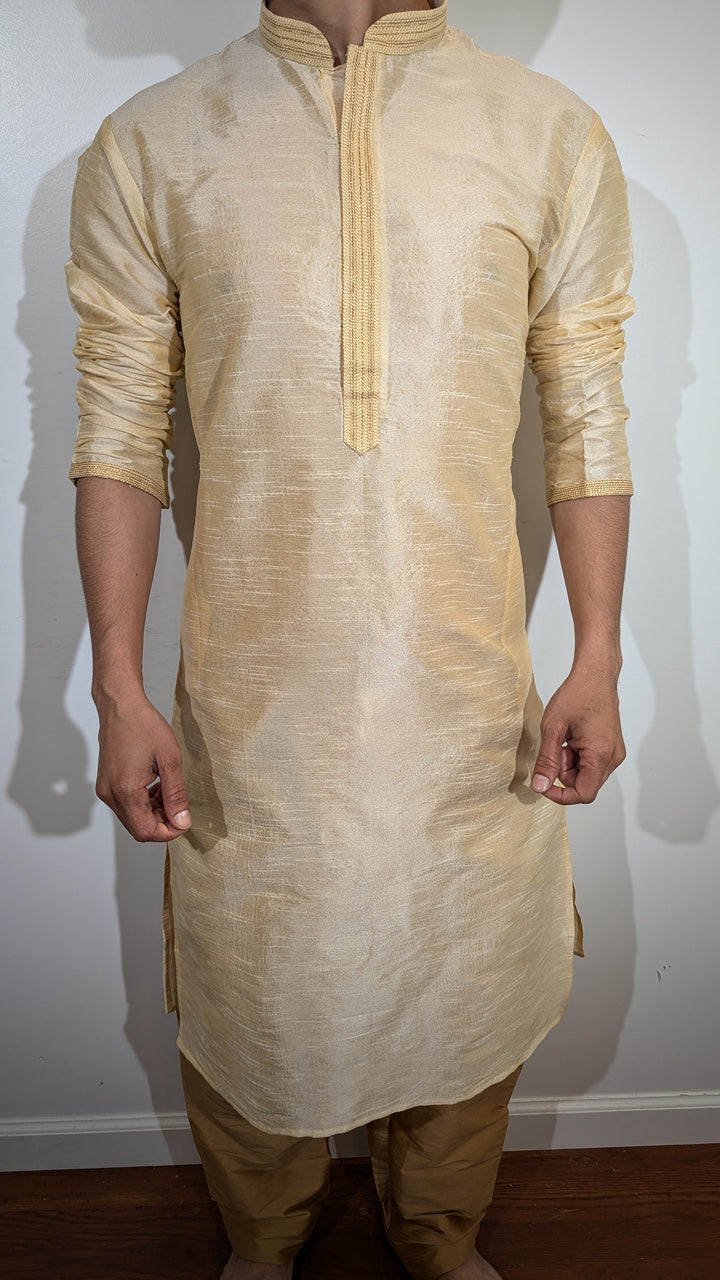 Cream Kurta Salwar