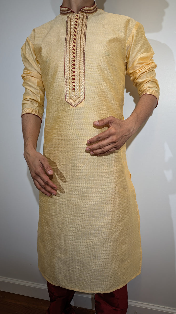 Golden Kurta Salwar