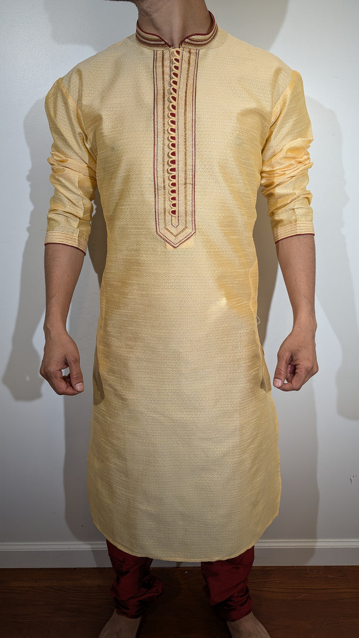 Golden Kurta Salwar