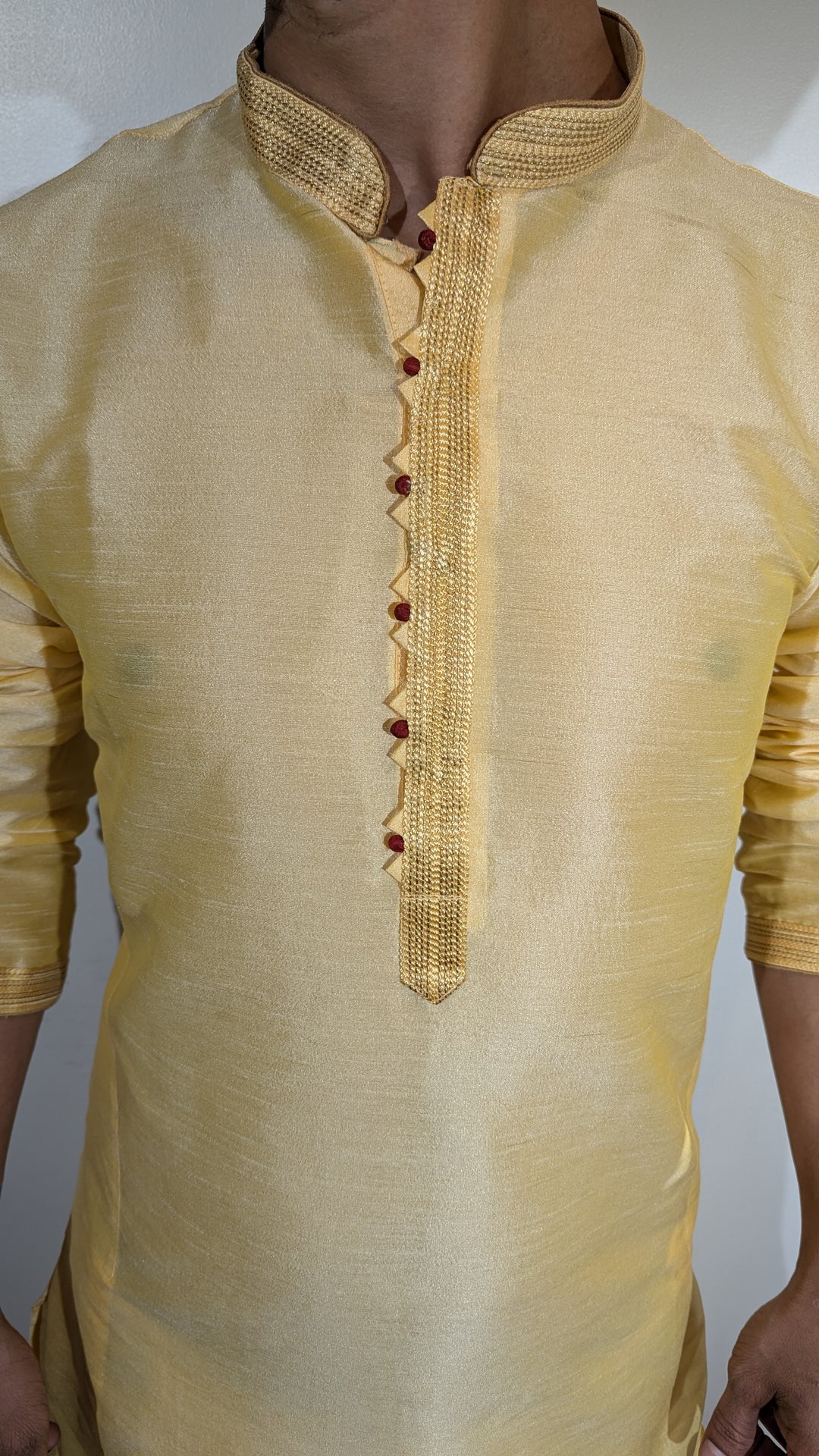 Light Yellow Kurta