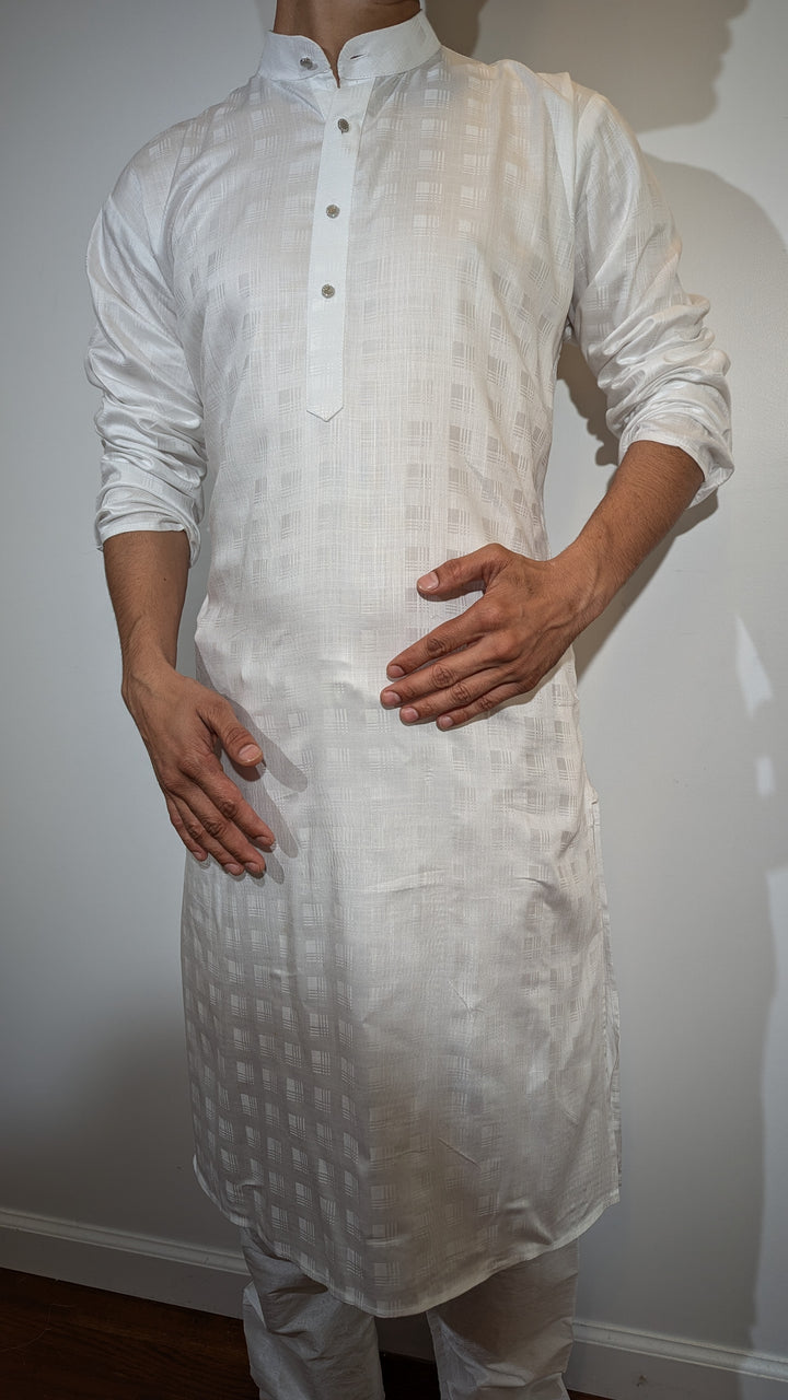 White Fancy Kurta