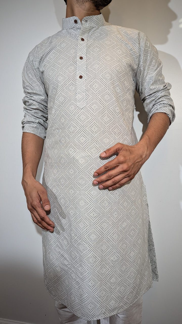 White Fancy Kurta