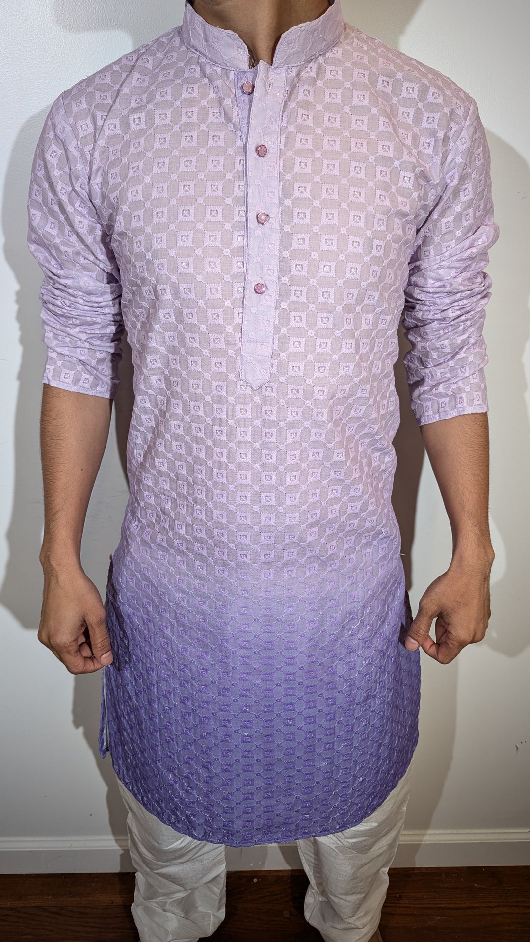 Light Purple Fancy Kurta