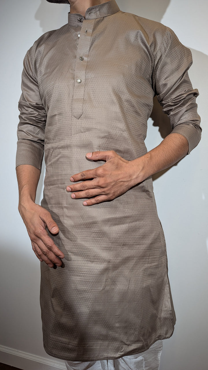 Pale Brown Fancy Kurta