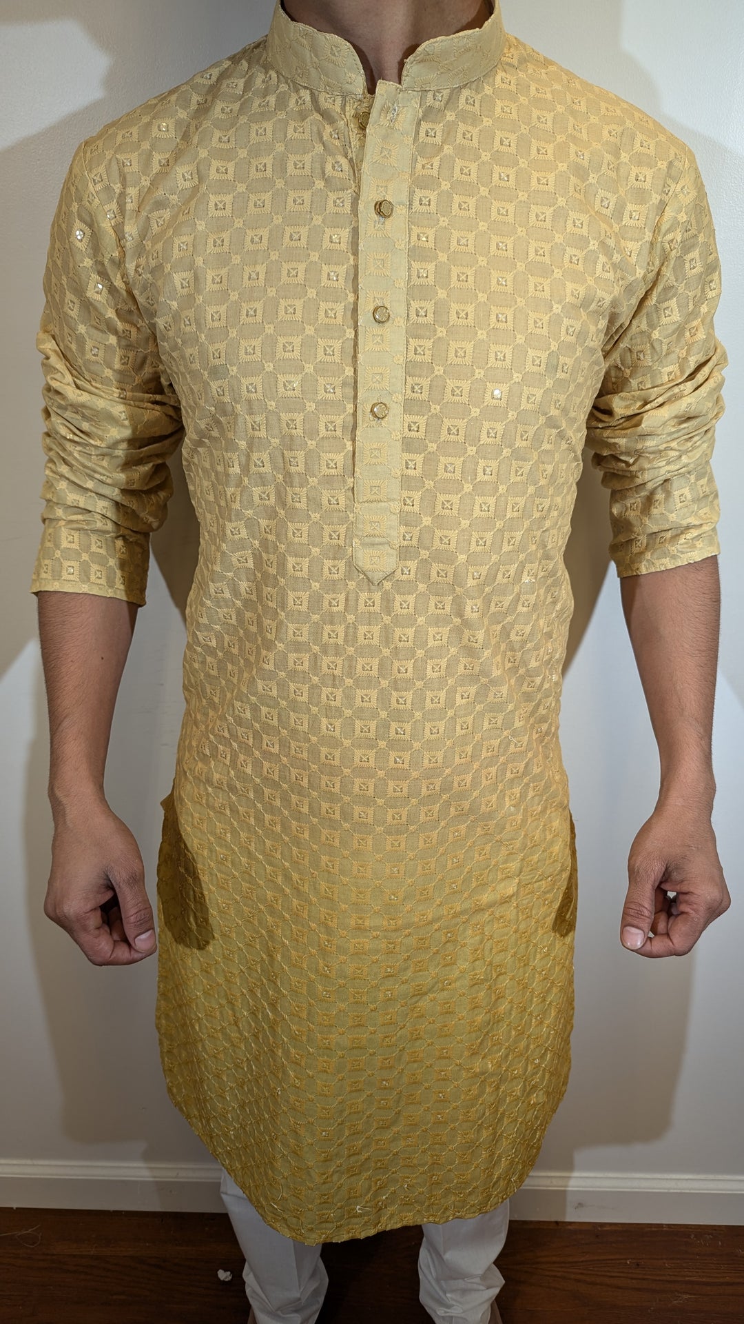 Yellow Fancy Kurta