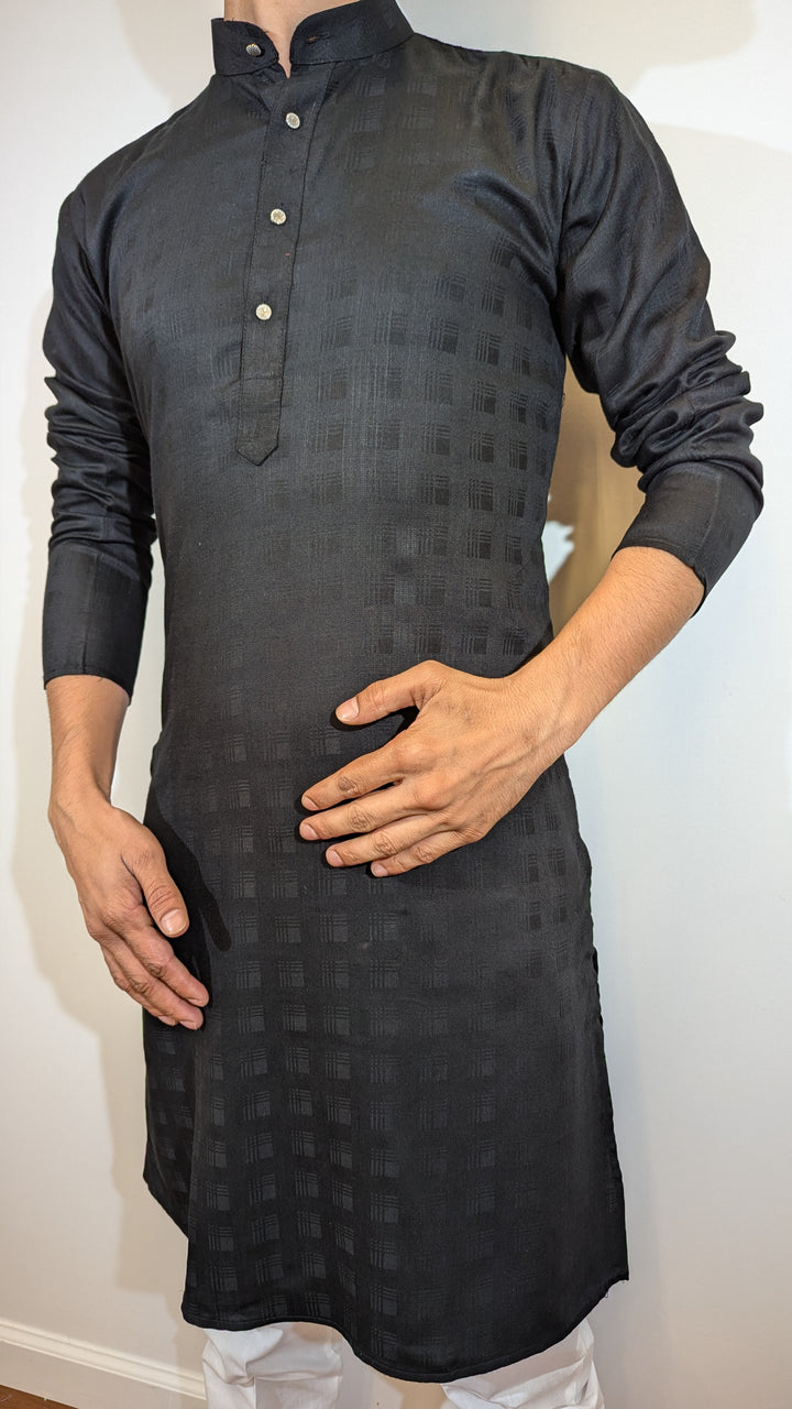 Black Fancy Kurta