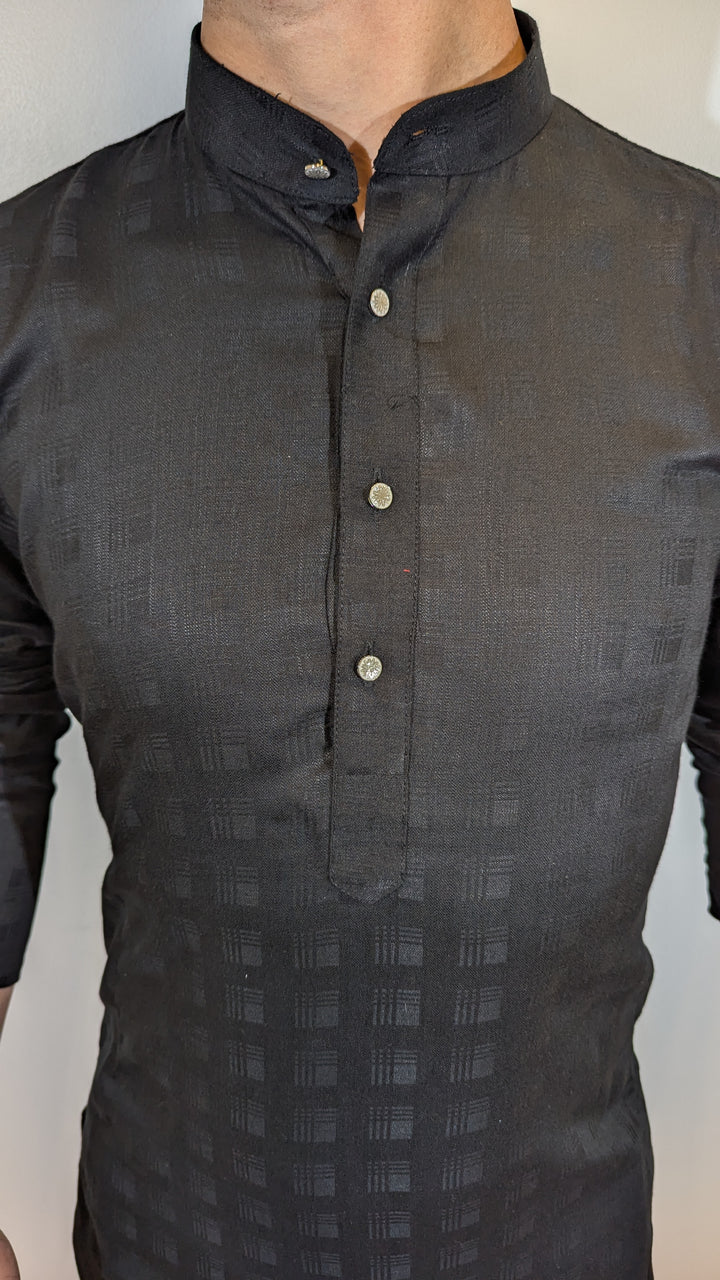 Black Fancy Kurta