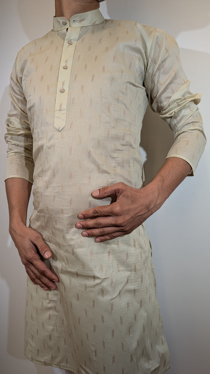 Cream Fancy Kurta