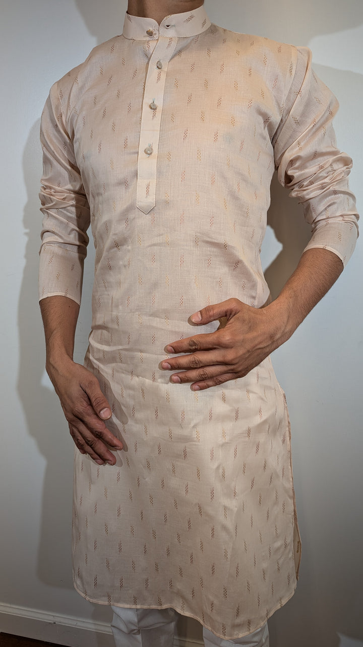 Light Peach Kurta