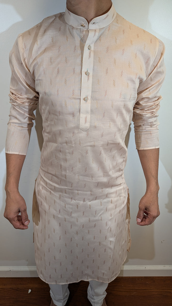 Light Peach Kurta