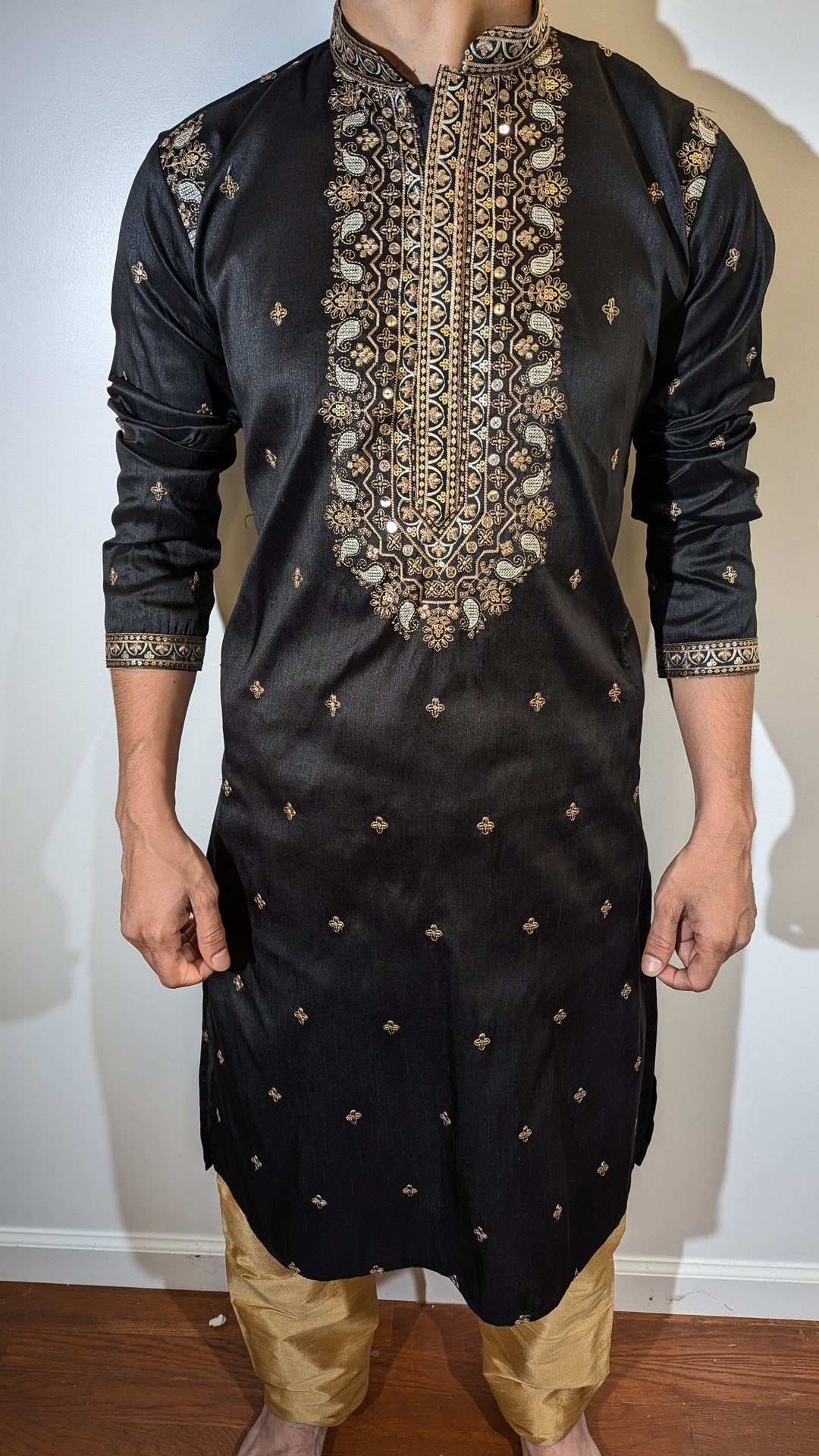 Black Fancy Kurta