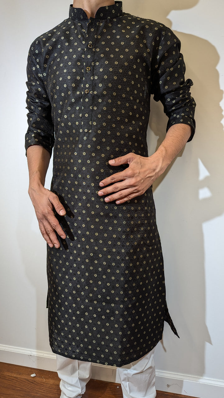 Black Fancy Kurta