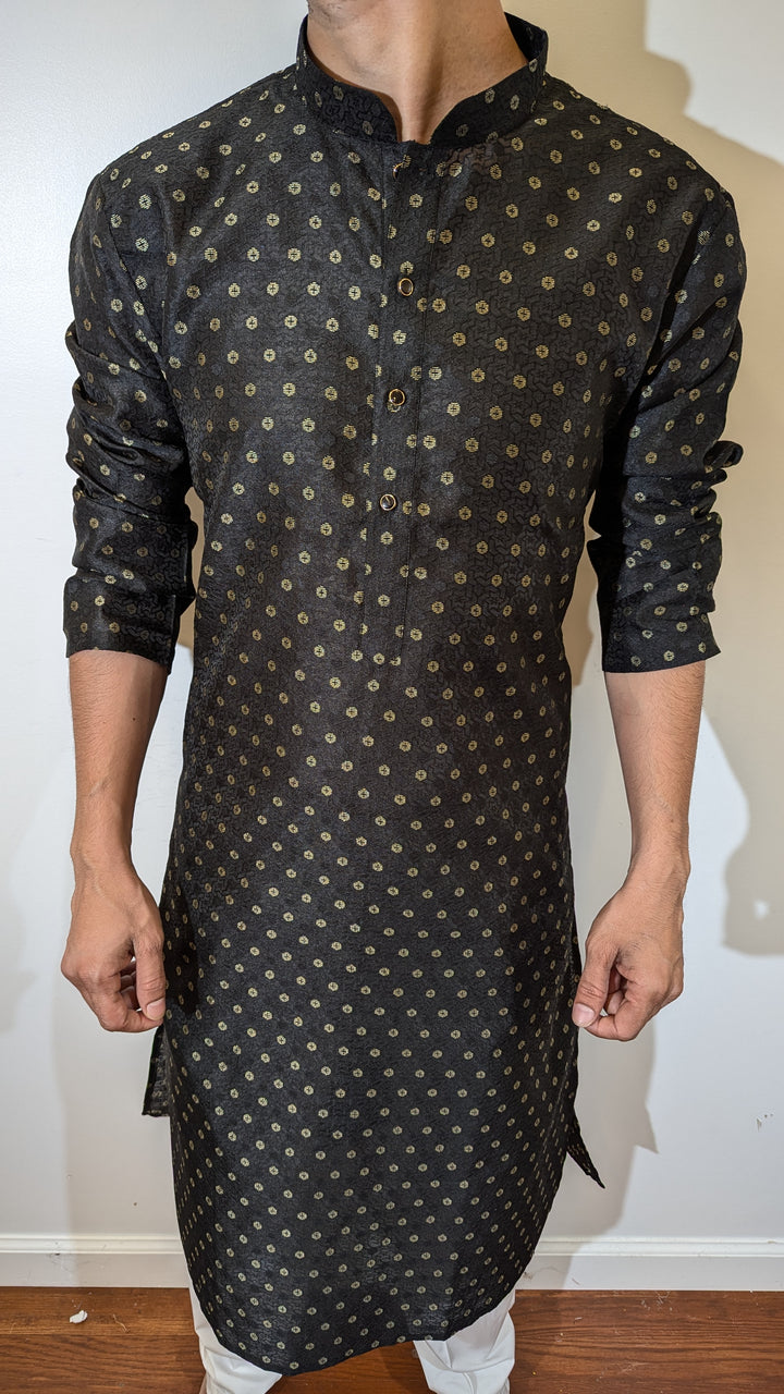 Black Fancy Kurta