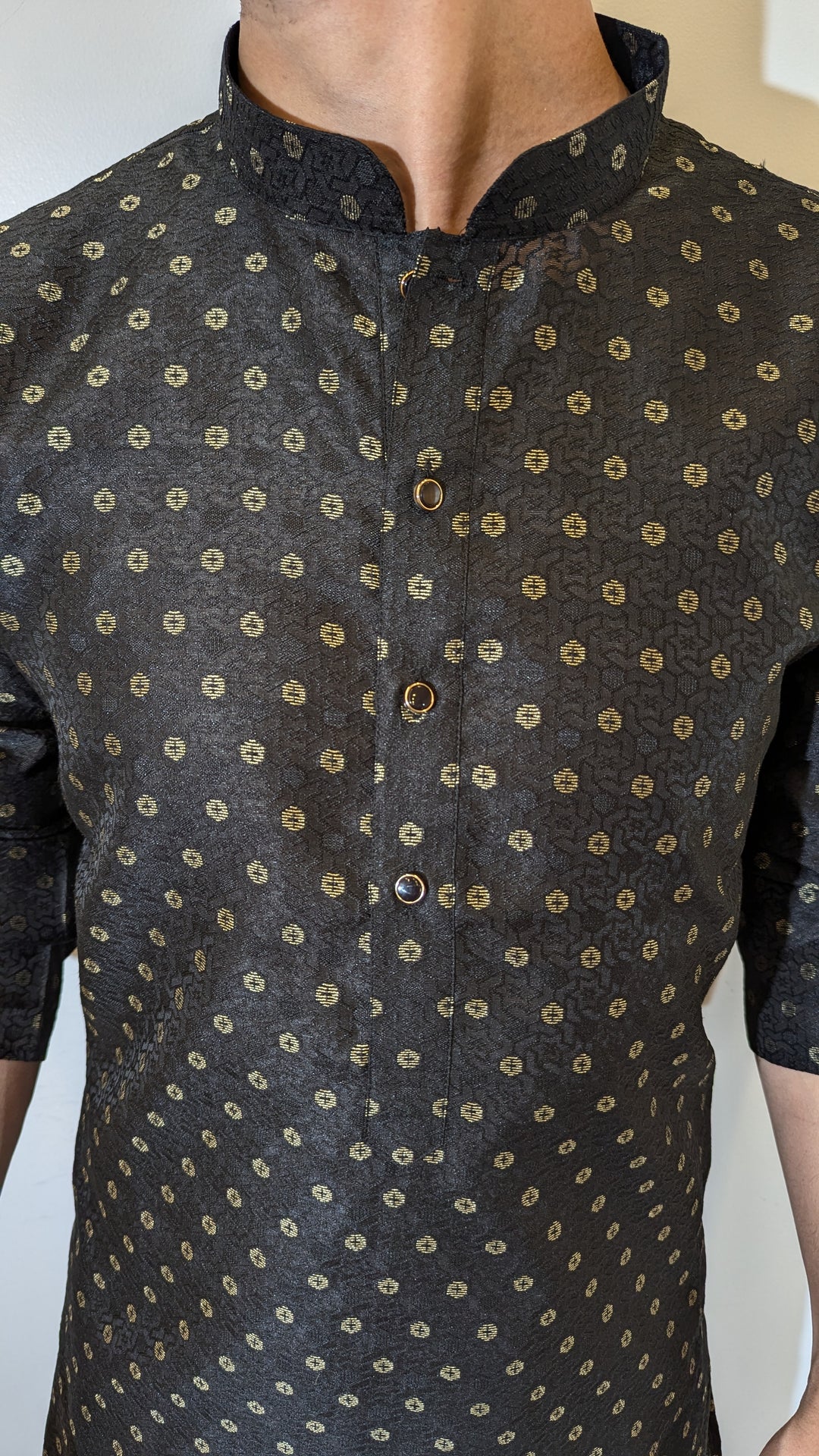 Black Fancy Kurta