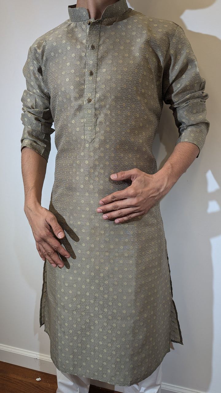 Grey Fancy Kurta