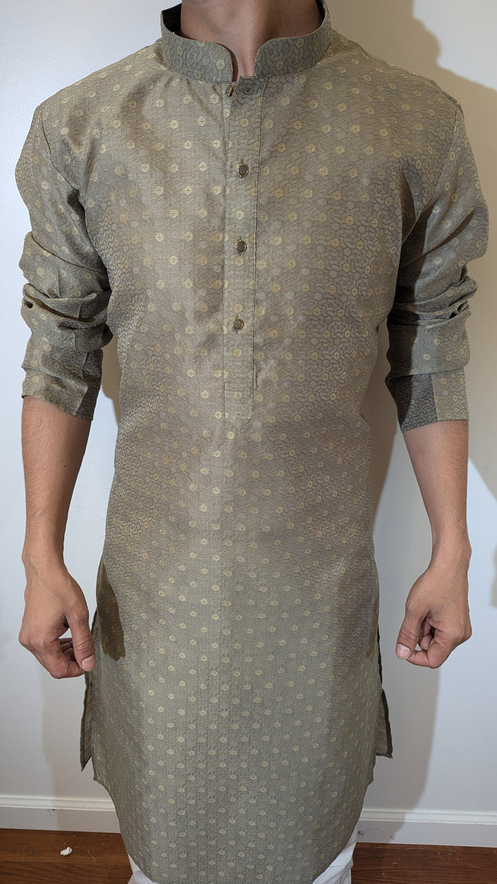 Grey Fancy Kurta