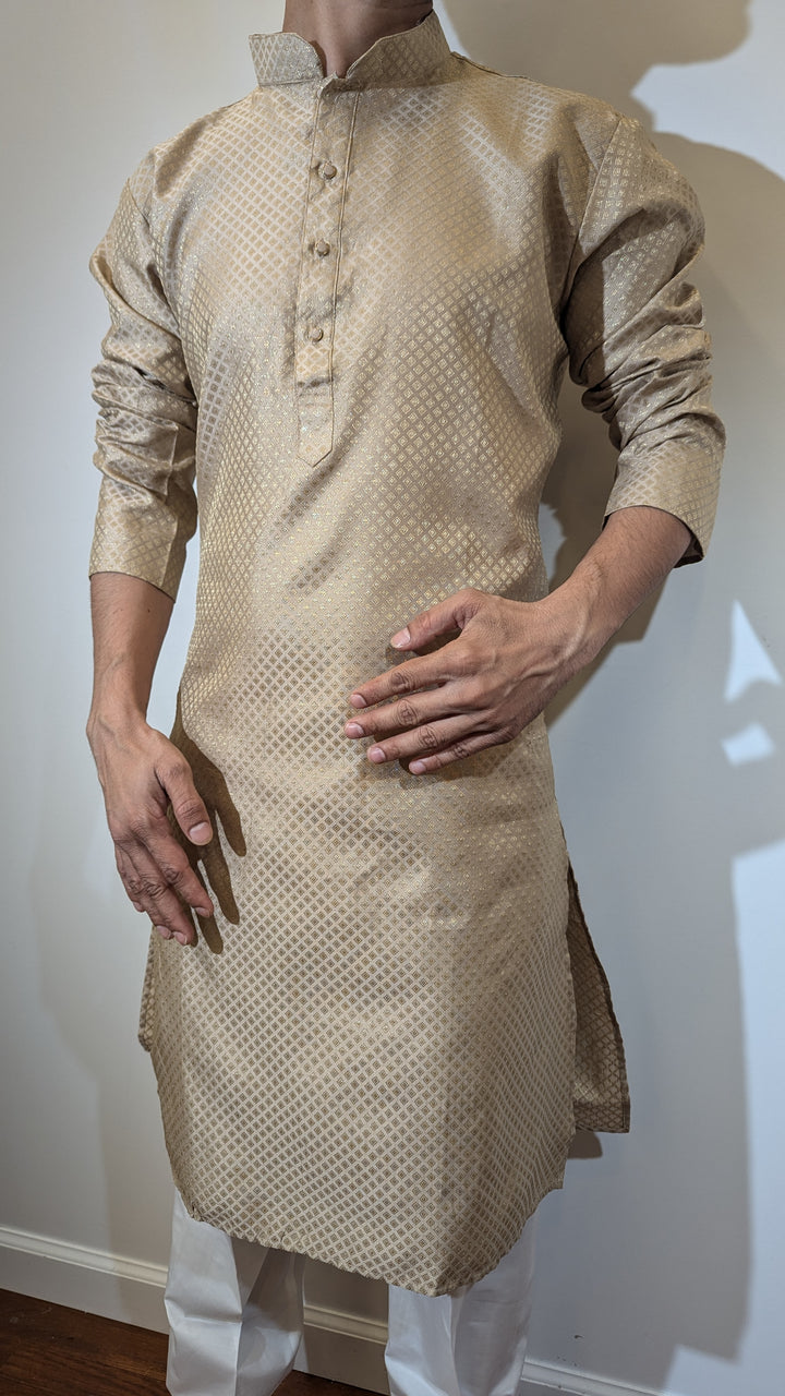 Light Brown Fancy Kurta